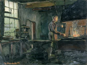 La fragua, 1906